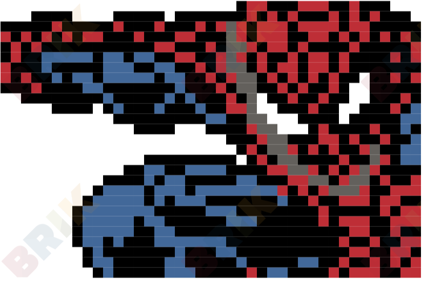 Spider-Man Pixel Art – BRIK