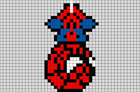 Spiderman Pixel Art – BRIK