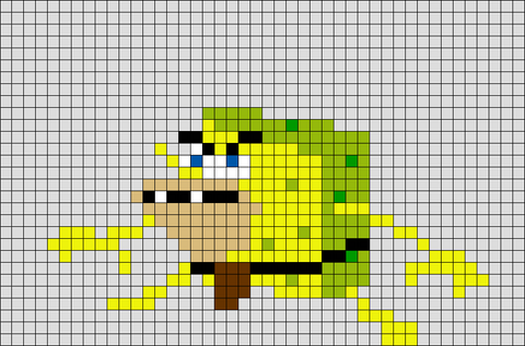 Pixel Spongebob Meme – BRIK