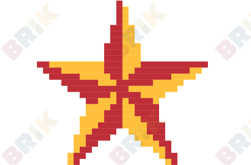 Star Pixel Art – BRIK