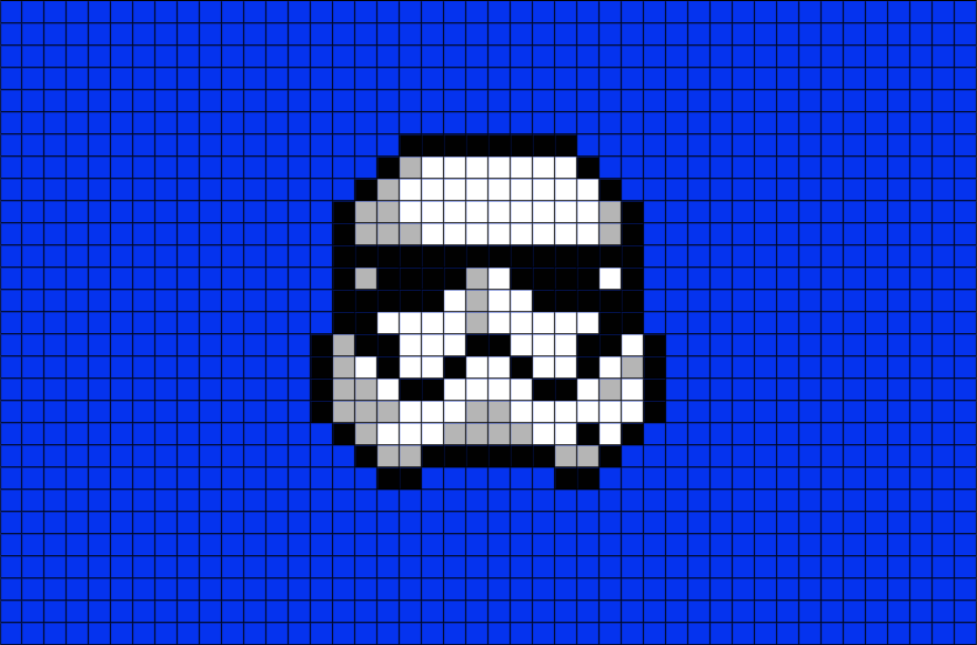 32x32 Pixel Art Star Wars