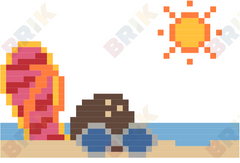 Summer Pixel Art – BRIK