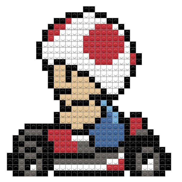 Toad Mario Kart – BRIK