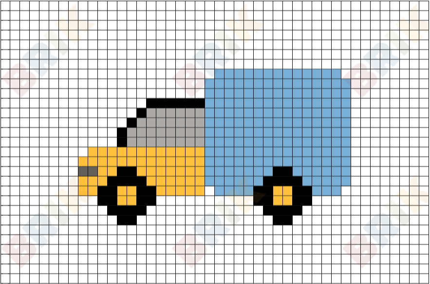 Truck Pixel Art – BRIK
