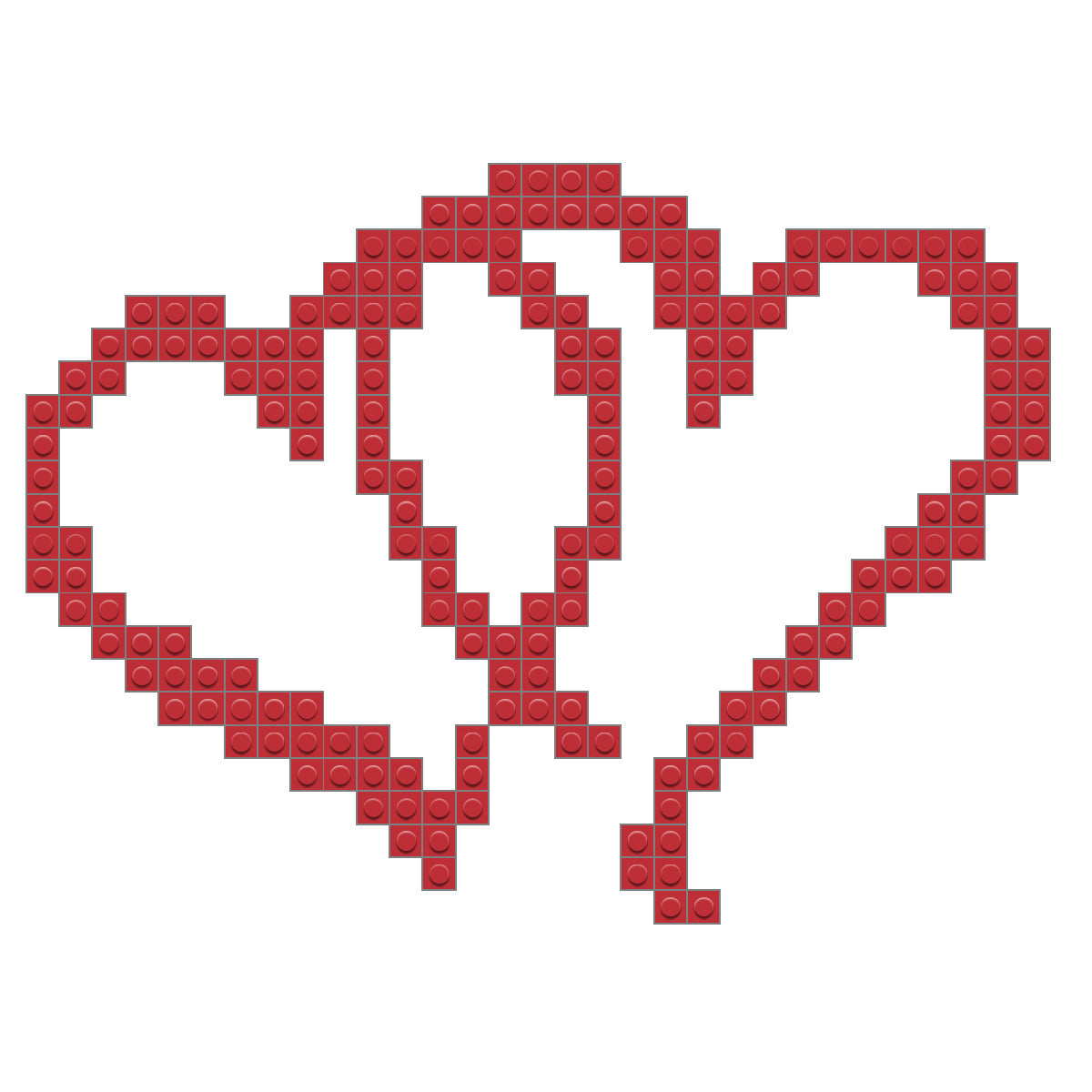 Пиксель арт сердце