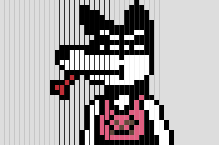 undertale doggo pixel art brik undertale doggo pixel art brik