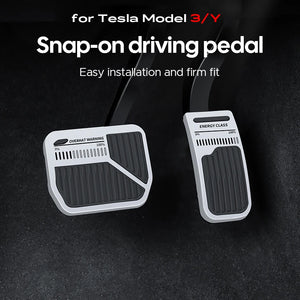Snap-on Driving Pedal Covers for Tesla Model Y/3 2024 - Ghori Products