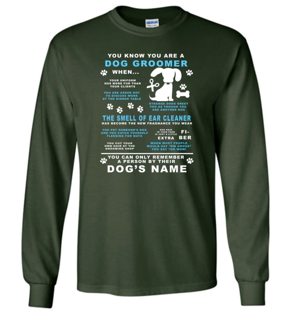 dog grooming shirt