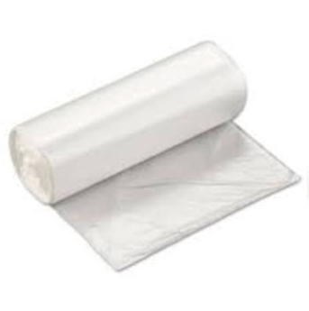 TRASH BAG 12-16 GAL CLEAR .12mic BINGO-CP-H243312N TX