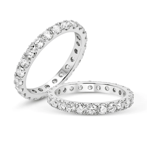 Eternity diamond band