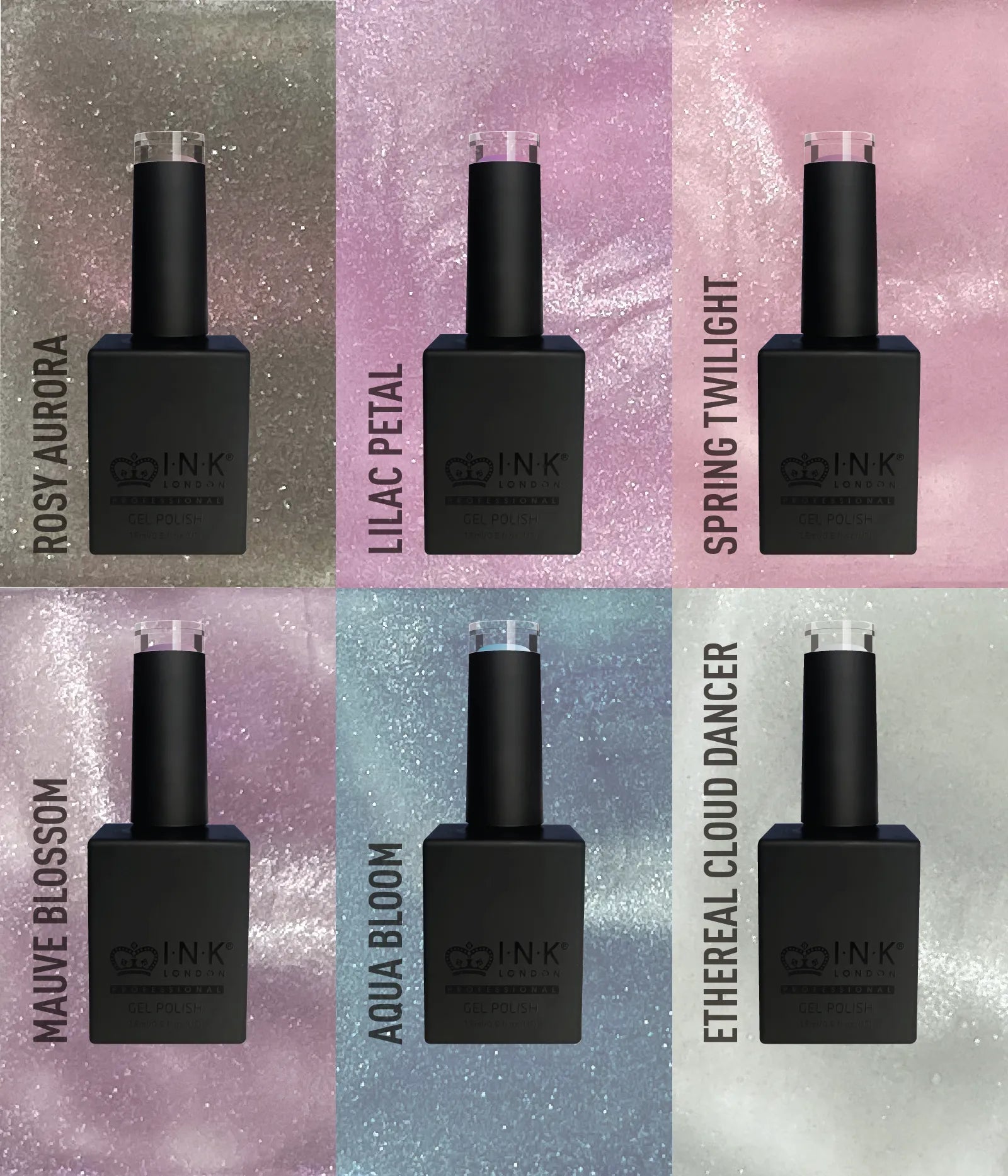 Gel Polish - Spring Velvet Collection Category_Default Category/INK Products/Gel Polish/INK London Gel Polish - NEW! Blush is a warm