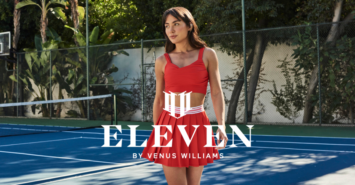 Eleven by Venus Williams Workout Shine Racerback Tennis Bra In