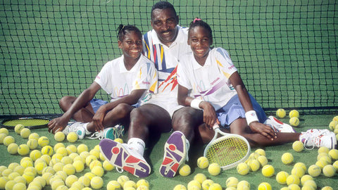 Venus and Serena and Father