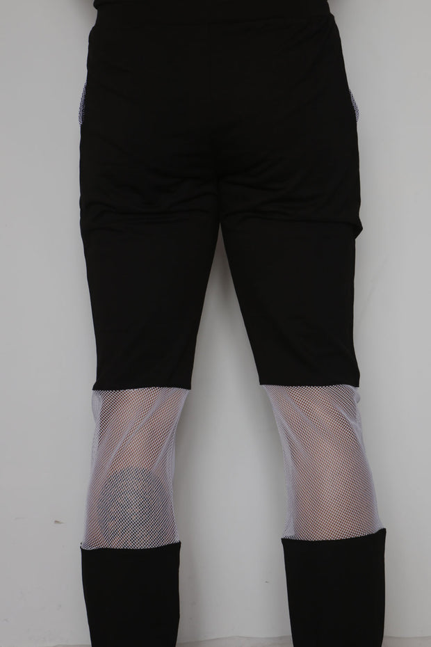 mens mesh joggers