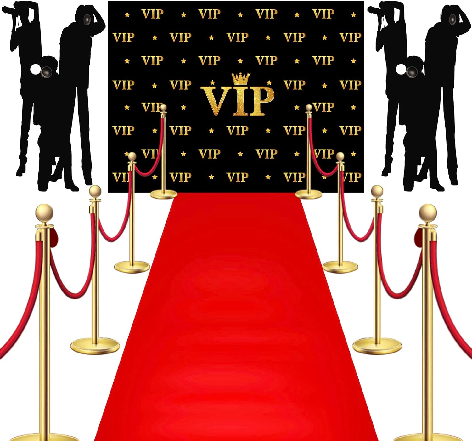 Party Bundle - 360 Photo Booth Backdrop and Red-Carpet - 365