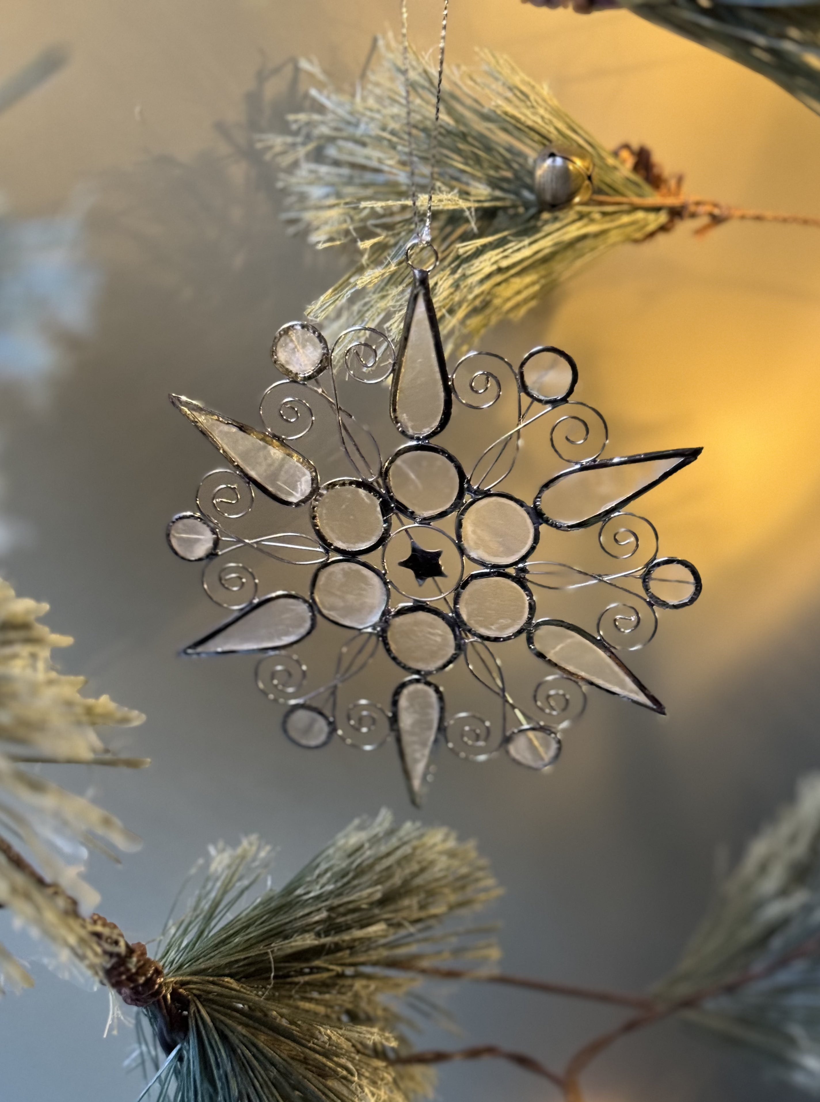 Let It Snow · Snowflake Ornament