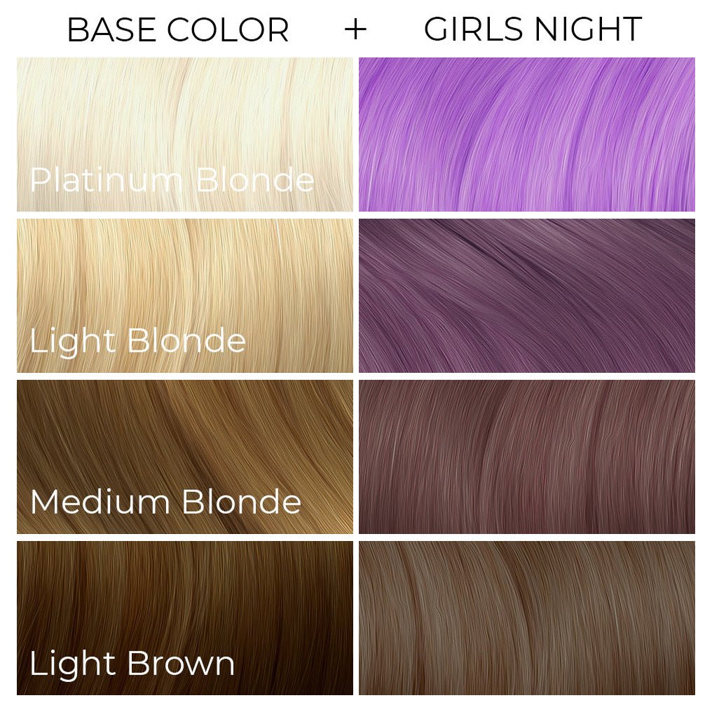 pastel purple hair