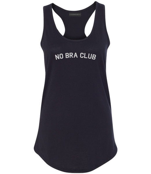No Bra Club Feminist Womens Racerback Tank Top by Fashionisgreat ...