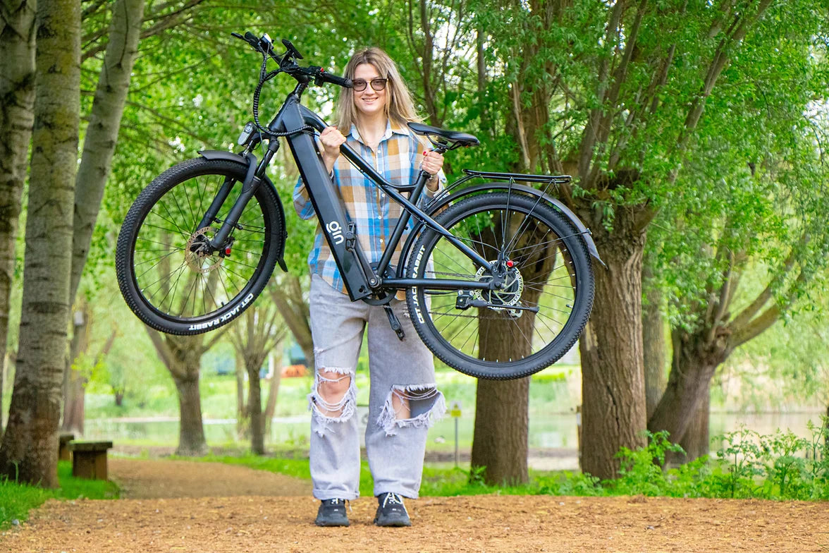 GIN X 500W Electric Hybrid Bike Wheelie World