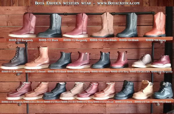 Work Boots - Botas de Trabajo - Bota Exotica