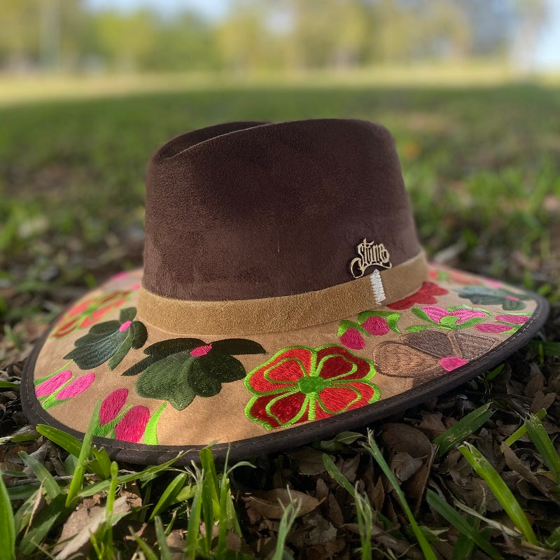 Sombreros para Mujer - Sombrero de Fieltro - Sombreros para Mujer Bota Exotica Western Wear - Amor Sales Store