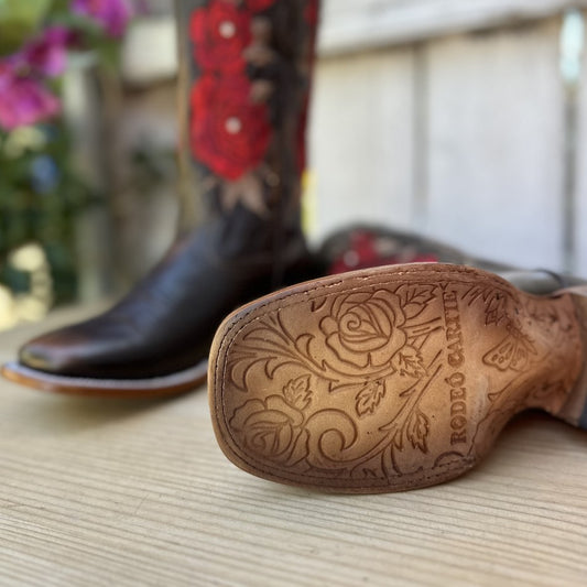 Red Hawk Krysta Brown - Western Boots for Women