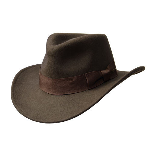 Cattleman Hat with Bound Brim - Dorfman Pacific — SetarTrading Hats