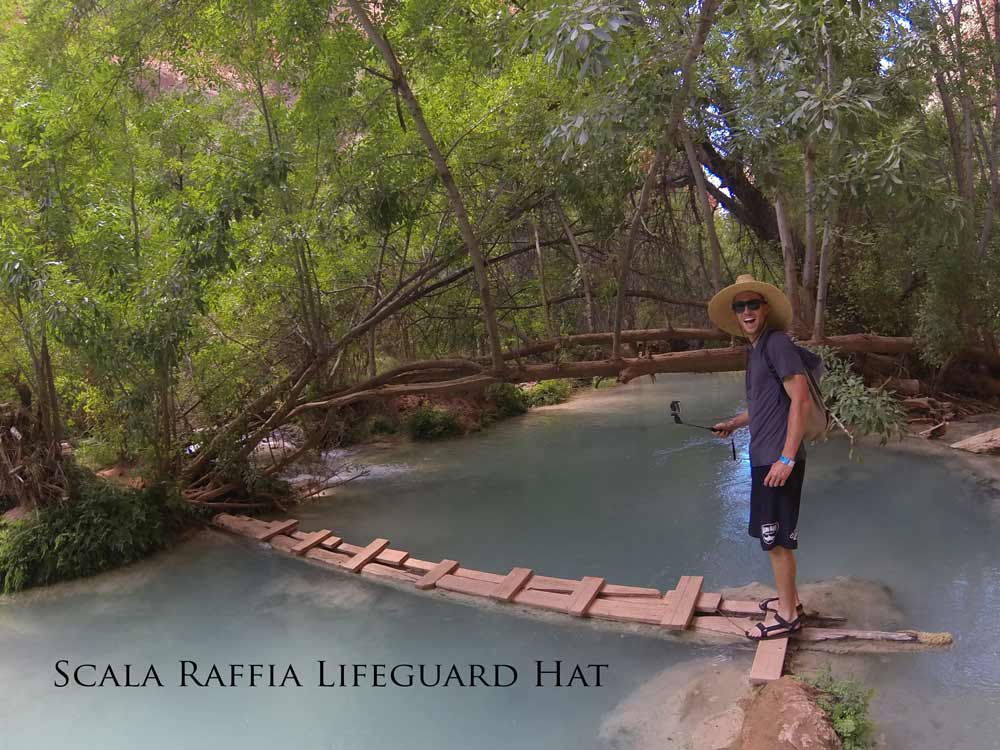 Scala Raffia Lifeguard Hat