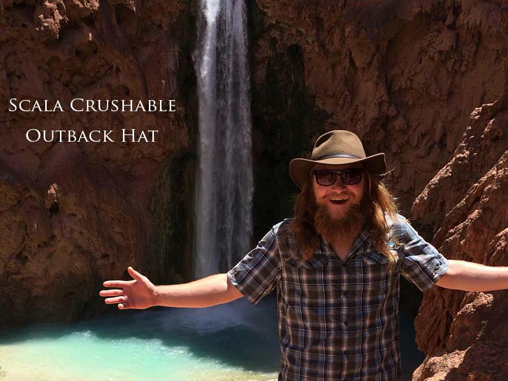 Scala Crushable Outback Hat