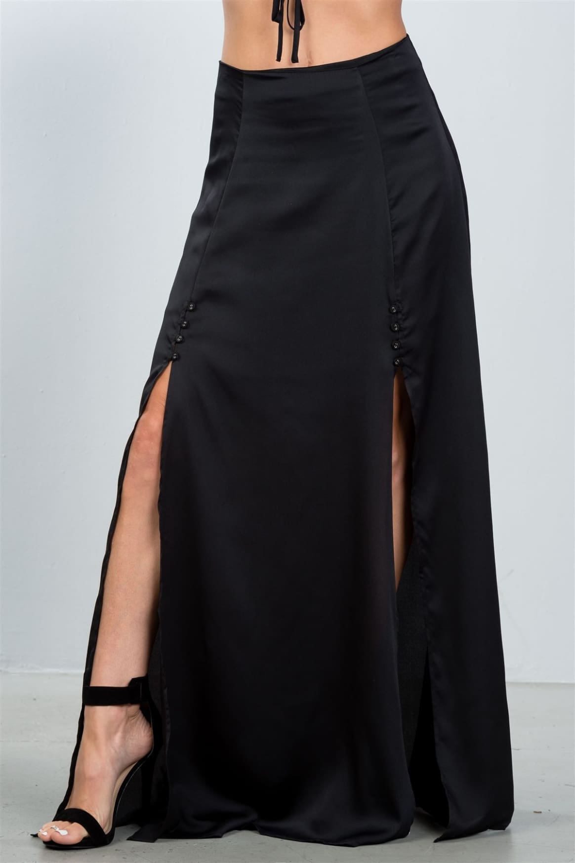 ladies long black skirt