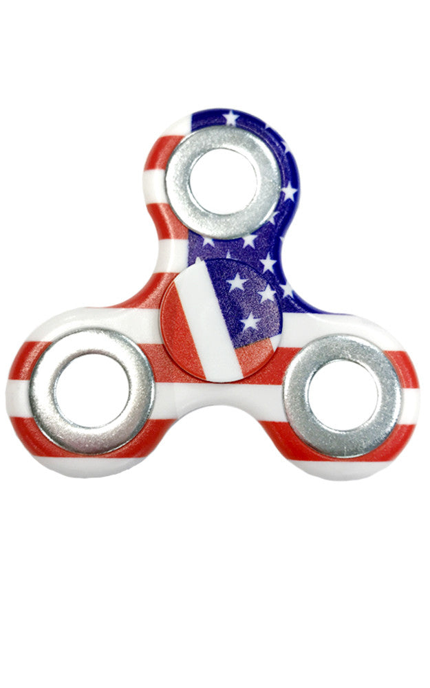 T01-2 American Flag Fidget Spinner Toy #18 – BensWholesale 