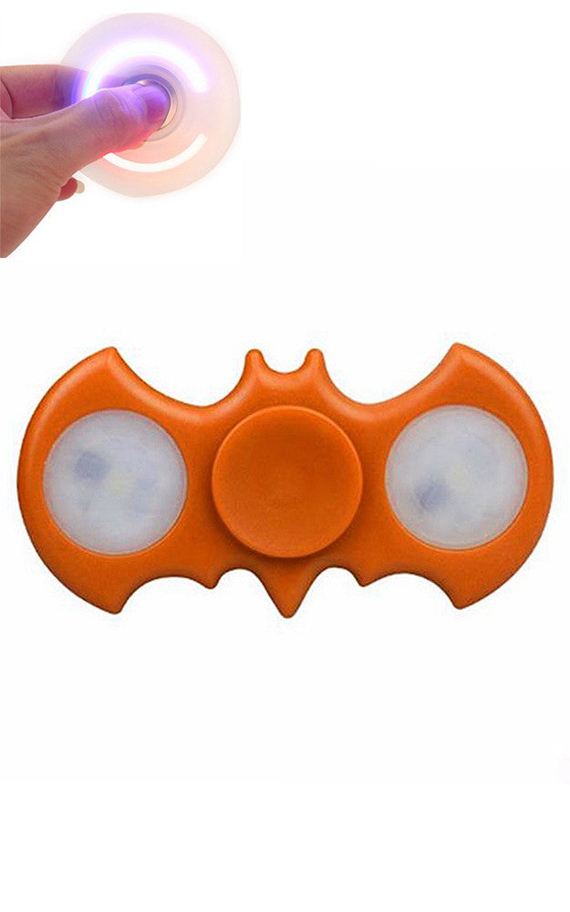 T01-3 LED Orange Batman Fidget Spinner Toy #6 – BensWholesale.com 
