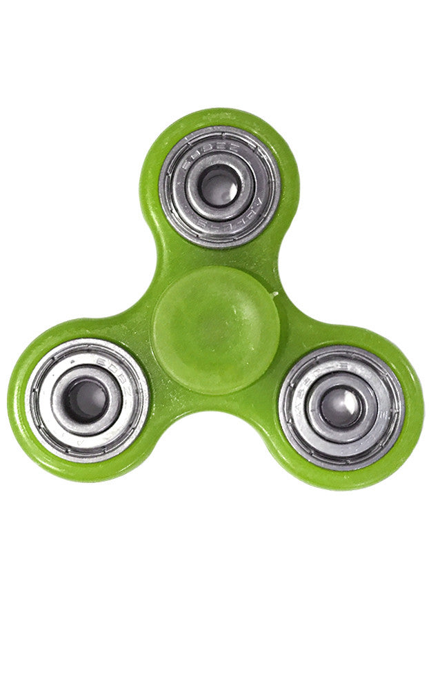 T01-8 Light Green Glow In The Dark Fidget Spinner Toy