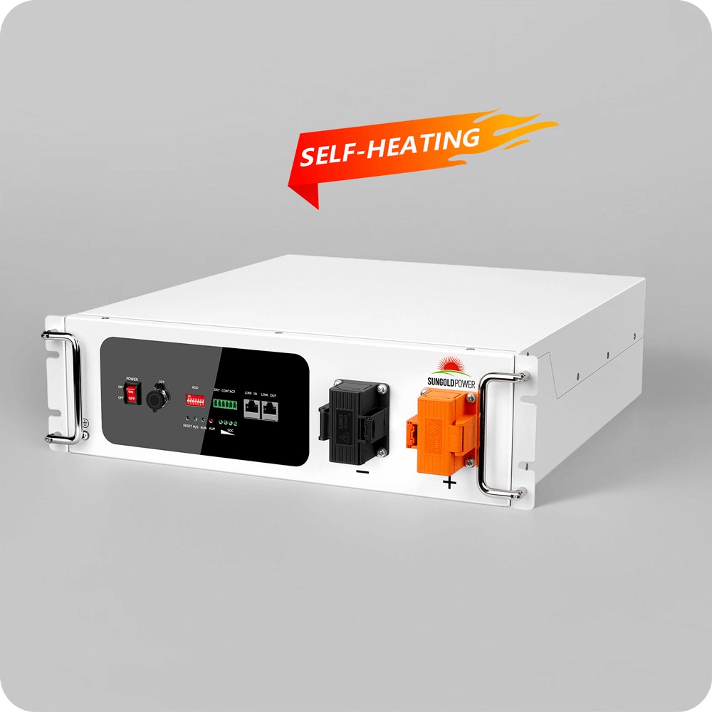 Sungold Power | SGH48100T Server Rack 48V 100Ah Lithium Battery Self-Heating