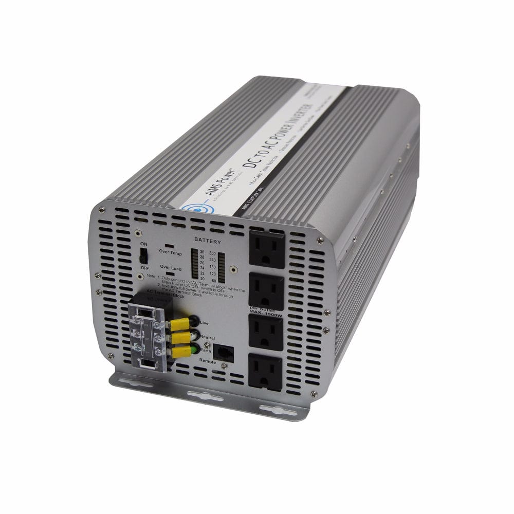 AIMS Power 5000 Watt 24 Volt Modified Sine Power Inverter