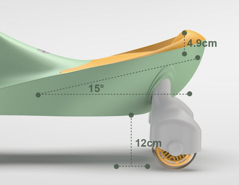 howawa ride on toy twist car classic Triple Safety Assurance Against Tipping