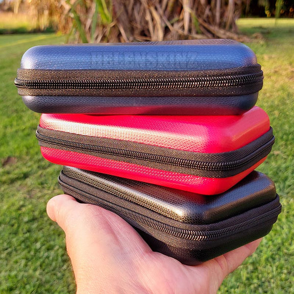 Black Red Blue Mighty+ Vape Shockproof Storage Case NZ