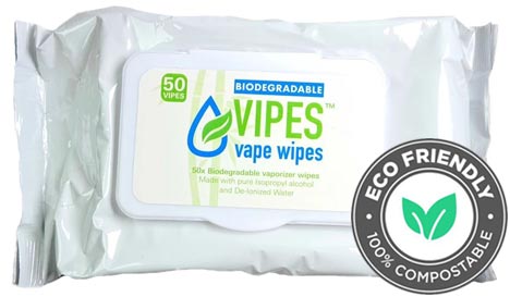 Vipes Herbal Vaporizer ISO Alcohol Wipes NZ