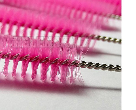 Pink, Black and White Stem & Vape Cleaning Brushes 5 Pack NZ