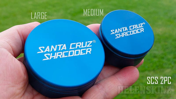 Santa Cruz Shredder Medium & Large Grinders Blue NZ