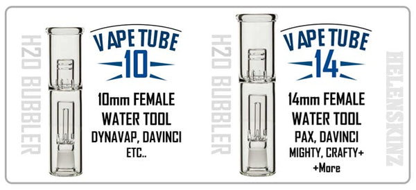 VapeTube 10 & VapeTube 14 Water Bubblers NZ