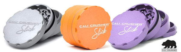 3 colors of Cali Crusher OG Slick 63mm Herb Grinder NZ