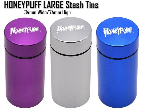 Colored Toppuff HoneyPuff Large Stash Tins NZ