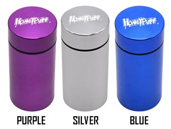 3 Colors of Large HoneyPuff Alluminium Stash Tins NZ