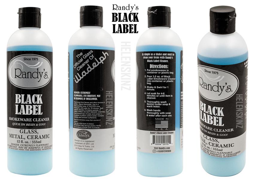 Randy's - Black Label - Wholesale Bong Cleaner