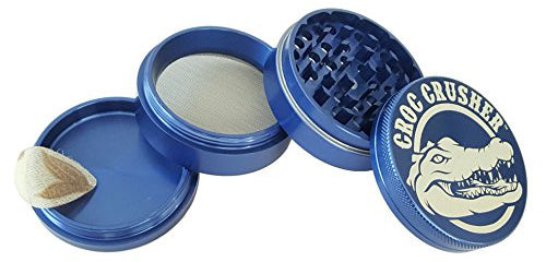 Croc Crusher 2.5 Inch Large 2 Piece Herb Grinder NZ.