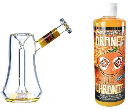 Orange Chronic Glass Bong Cleaner NZ