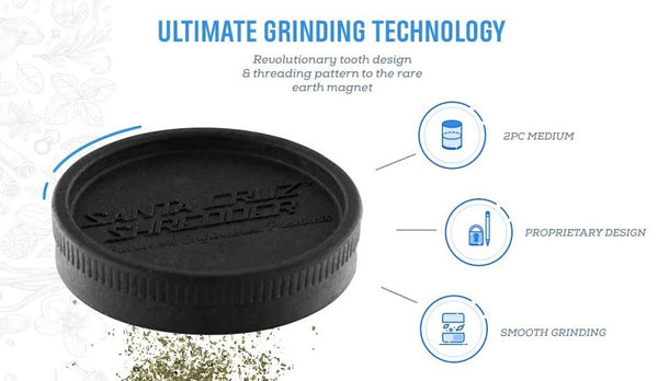 Santa Cruz Shredder Biodegradable Hemp Grinder Grip NZ