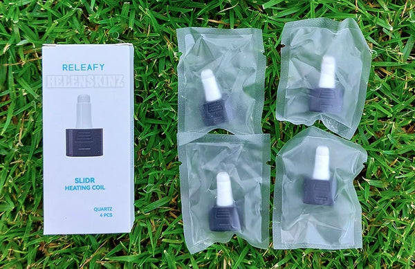 Releafy Slidr Quartz Coil Kit - 4x Coils NZ