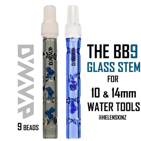 Dynavap BB9 Beaded Glass Stems for 10 & 14mm Water Tools
